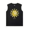 Quality Tshirt Pokemon Black Sleeveless Shirt Men