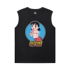 Camisas de gato de algodão Doraemon Camisetas sem Mangas Online