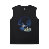 Lilo Stitch Tee Shirt XXL ærmeløs T shirt Herre Gym