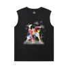 Cotton Shirts Anime One Piece Sports Sleeveless T Shirts