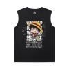 One Piece T-Shirts Anime Cool XXXL Sleeveless T Shirts