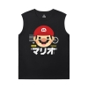 Mario Vintage Camisetas sem Mangas Camisetas Personalizadas