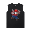 Camiseta de qualidade Mario Camisetas sem Mangas Online