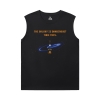 The Avengers Groot Tshirts Marvel Guardians of the Galaxy Sleeveless T Shirt Black
