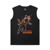 Guardians of the Galaxy Tees Marvel The Avengers Groot Sleeveless Tshirt Đối với nam giới