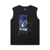 Racing Car Black Sleeveless T Shirt Mens XXL F1 Tees