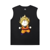 Doraemon Mens Sleeveless T Shirts Cotton Shirt