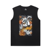 Gundam Men'S Sleeveless T Shirts For Gym Vintage Anime T-Shirts