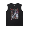 Japanese Anime Tshirt Gundam Mens Graphic Sleeveless Shirts