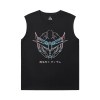 Gundam T-Shirt Japanese Anime Sleeveless T Shirt Mens Gym