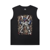 T-shirt Gundam Sleevless pour hommes T-shirts anime japonais