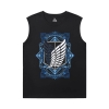 Hot Topic Anime Shirts Attack op Titan Goedkope Mens Sleeveless T Shirts