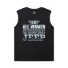 Xe Tee Shirt cá nhân jeep Wrangler giá rẻ sleeveless T Shirts