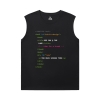 Geek Programmer T-Shirt Cool Men'S Sleeveless T Shirts Cotton