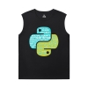 Geek Programmer Men'S Sleeveless Graphic T Shirts Cotton Tee