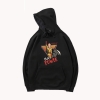 Een Punch Man Hooded Jas Japanse Anime Zwarte Jas