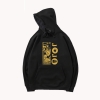 เสื้อสเวตเตอร์วินเทจอะนิเมะ JoJo สีดํา Kujo Jotaro Hoodie