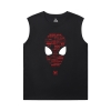 Camisetas sem mangas do Homem-Aranha para academia Marvel The Avengers Tees