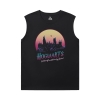 Harry Potter T-Shirts Cotton Men'S Sleeveless Muscle T Shirts