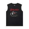 Racing Car T-Shirt Cotton GTR Mens Sleeveless Sports T Shirts