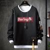 Darling În Franxx Sweatshirt Pulover negru