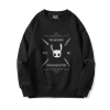 Rỗng Knight Sweatshirts Đen Hoodie