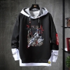 Gundam Felpa Cappotto Nero