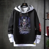 Hollow Knight Sweatshirts Áo khoác đen