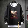 Vintage Anime Một Punch Man Jacket Fake Two-Piece Sweatshirt Vintage Anime Một Punch Man Jacket Fake Hai-Piece Sweatshirt