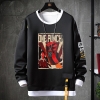 Một Punch Man Sweatshirts Nhật Bản Anime Black Coat