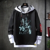 One Punch Man Sweatshirt Vintage Anime Veste noire