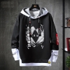 Anime Mascate Rider Jacheta Fake Două piese Sweatshirt