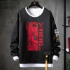 Falske todelt sweatshirts japansk anime naruto toppe