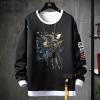 Final Fantasy Coat Fake Hai-Piece Sweatshirts Cuối cùng Fantasy Coat Fake Hai-Piece Sweatshirts