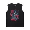 Cowboy Bebop T-Shirts Cool Đen Sleeveless Tshirt