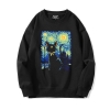 Hot Topic Starry Sky Sweater Famous Painting Sweatshirts