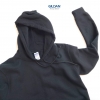 customize Gildan Black Pullover Hoodie