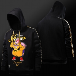 Dejlig Dragon Ball Majin Buu sort hoodie