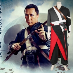 Movie Rogue One Star Wars Story Chirrut Imwe Cosplay Kostume