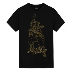 Bronzlaştırıcı Sandıklar T-Shirt Dragon Ball Anime Gömlek Ucuz