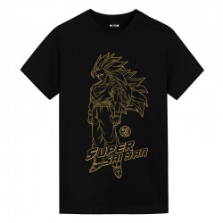 Dbz Super Bronzing Goku Tshirt 애니메이션 T 셔츠 디자인