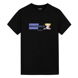 Design de camisetas de anime Dragon Ball Vegeta