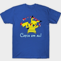 <p>Personalised Shirts Pikachu T-Shirts</p>
