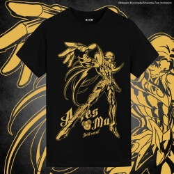 Saint Seiya Brozing Aries Mu Shirt Camisetas Anime Japonesas
