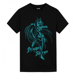 Saint Seiya Dragon Shiryu Shirt Anime Beyaz Shirt