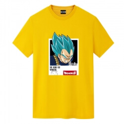 Dragon Ball Vegeta Tshirts Chemise Fille Anime