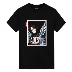 Saint Seiya Hades Tshirt 애니메이션 프린트 셔츠