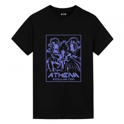 Athena Exclamation Tee Shirt Saint Seiya Mens Anime T Shirts
