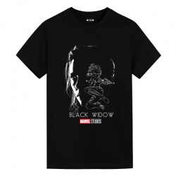 T-shirts Black Widow T-shirts Marvel Homme