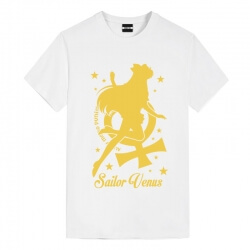 Sailor Moon Venus Tshirt 빈티지 애니메이션 셔츠